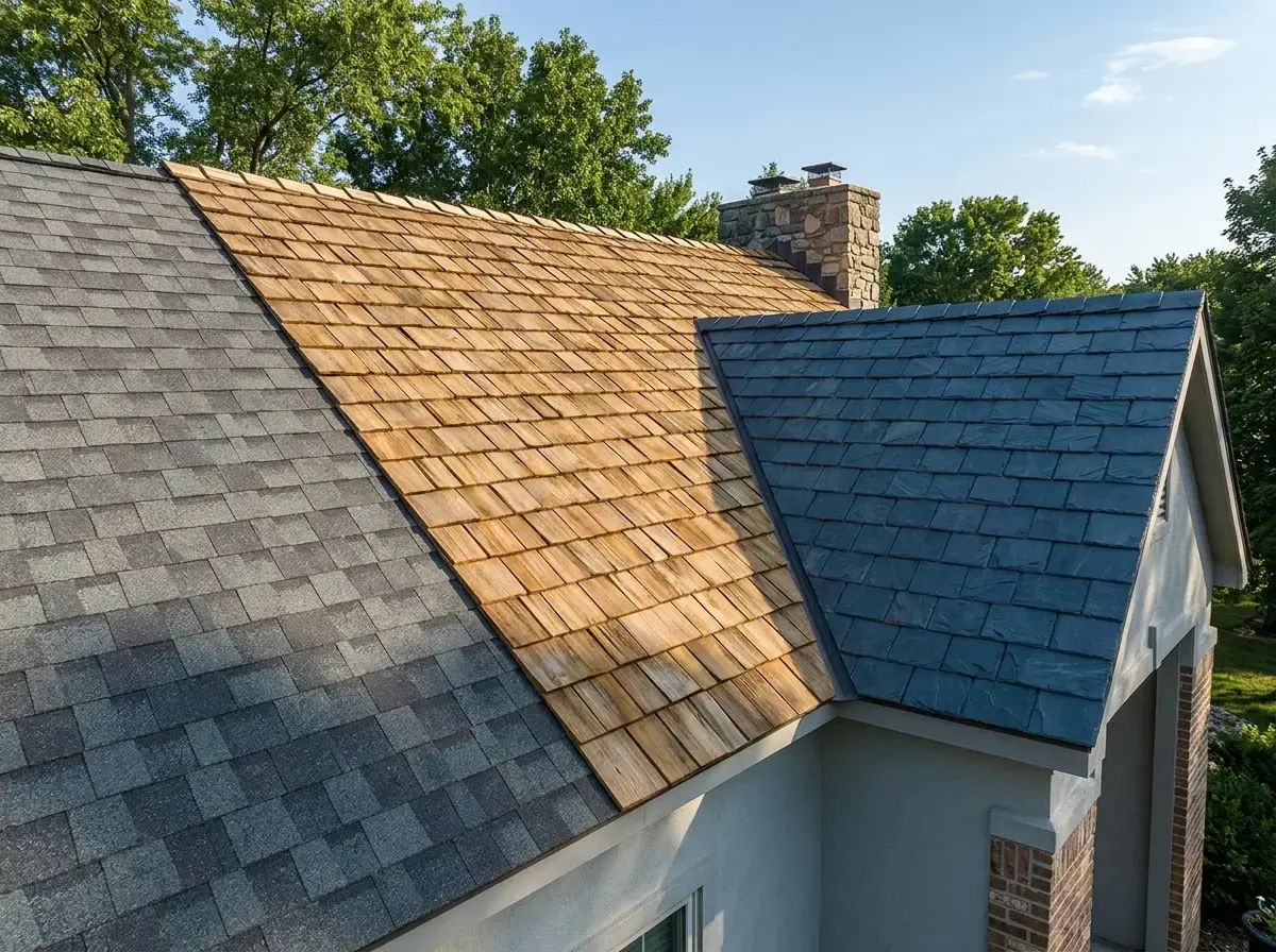 CertainTeed asphalt architectural shingles on Massachusetts colonial home