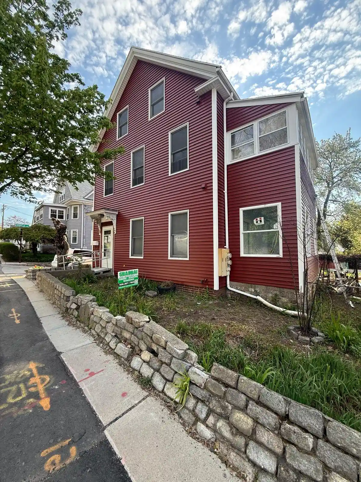 After: exterior trim project C completed by Shaddai