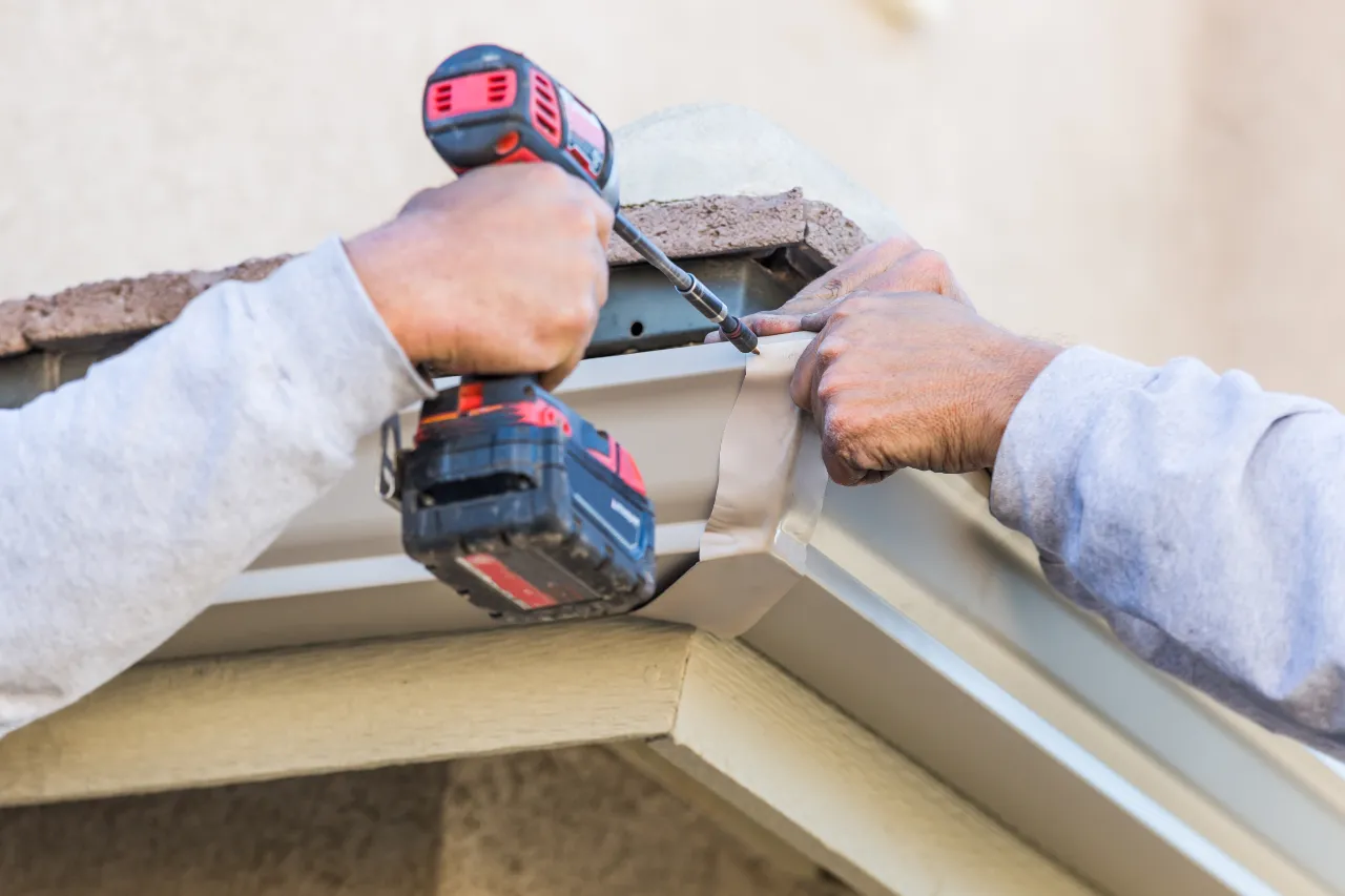 Seamless gutter install Massachusetts