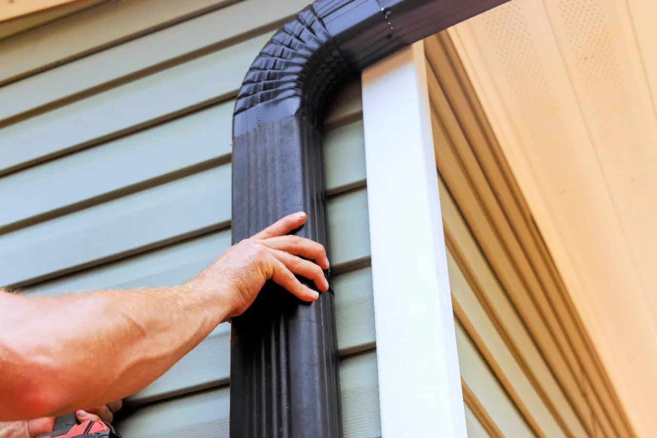 Downspout drainage Massachusetts